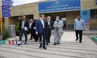بازدید نوروزی رییس دانشگاه از مراکز بهداشتی جنوب شرقی تهران