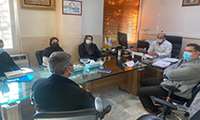 برگزاری جلسه هماهنگی گروه سلامت کار در بیمارستان شهید مدرس 