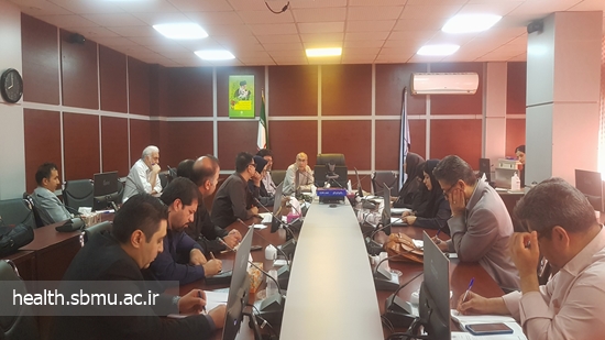جلسه معاونان بهداشت مراکز و شبکه ها  